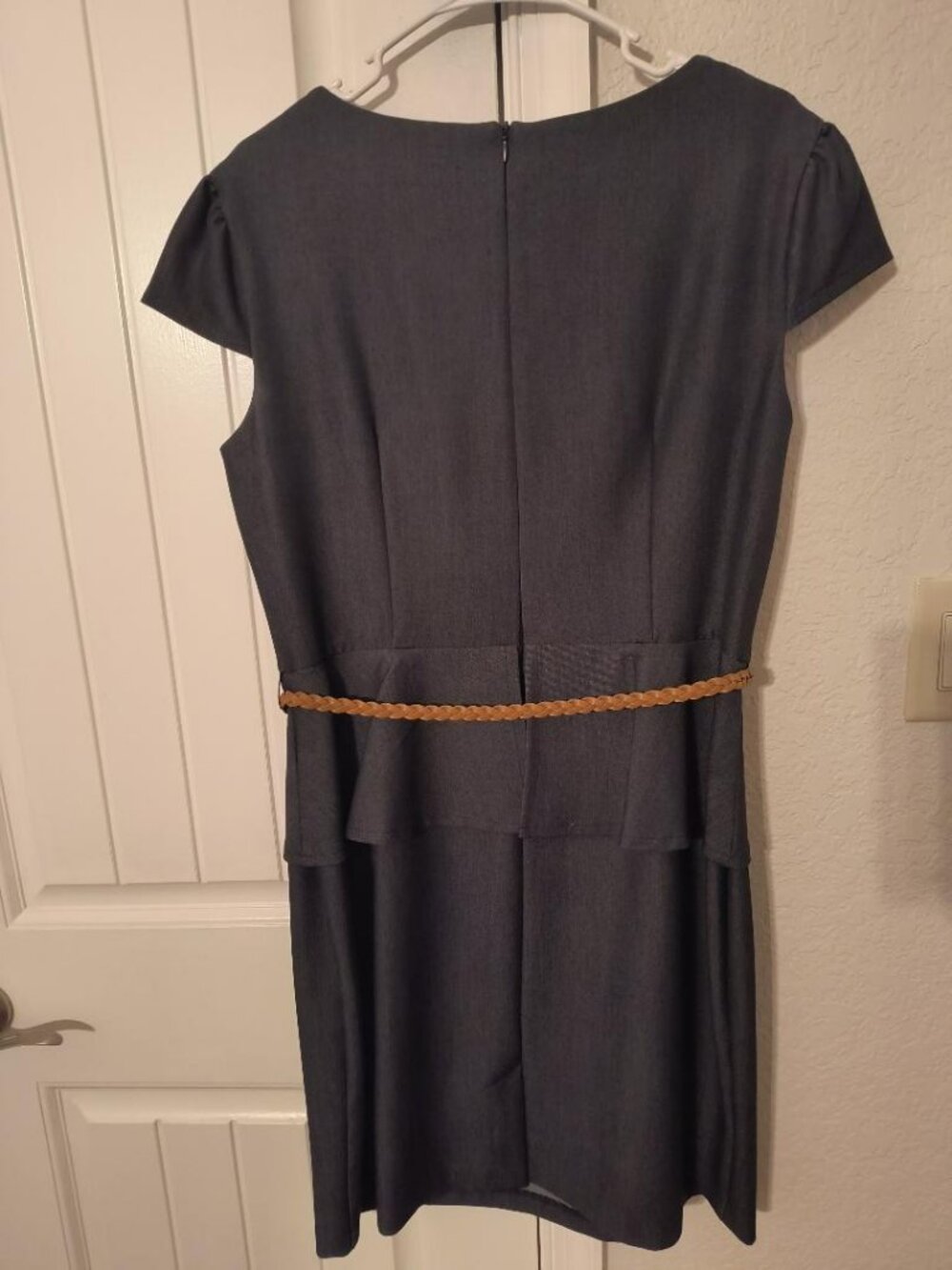 Connected Apparel Casual Blue Denim Dress Size 14P - Picture 2 of 8